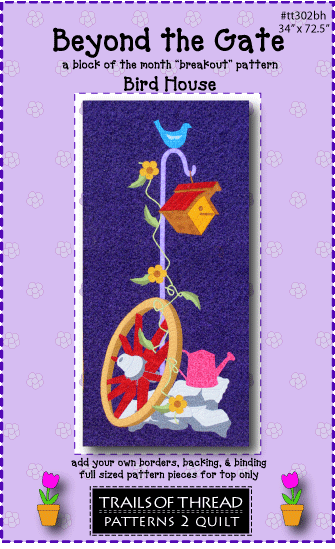 quilt pattern bird house