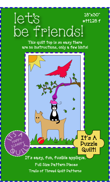 lets be friends quilt pattern